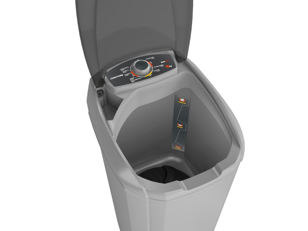 Tanquinho LCS Semiautomatico - 15kg - Cor: Prata