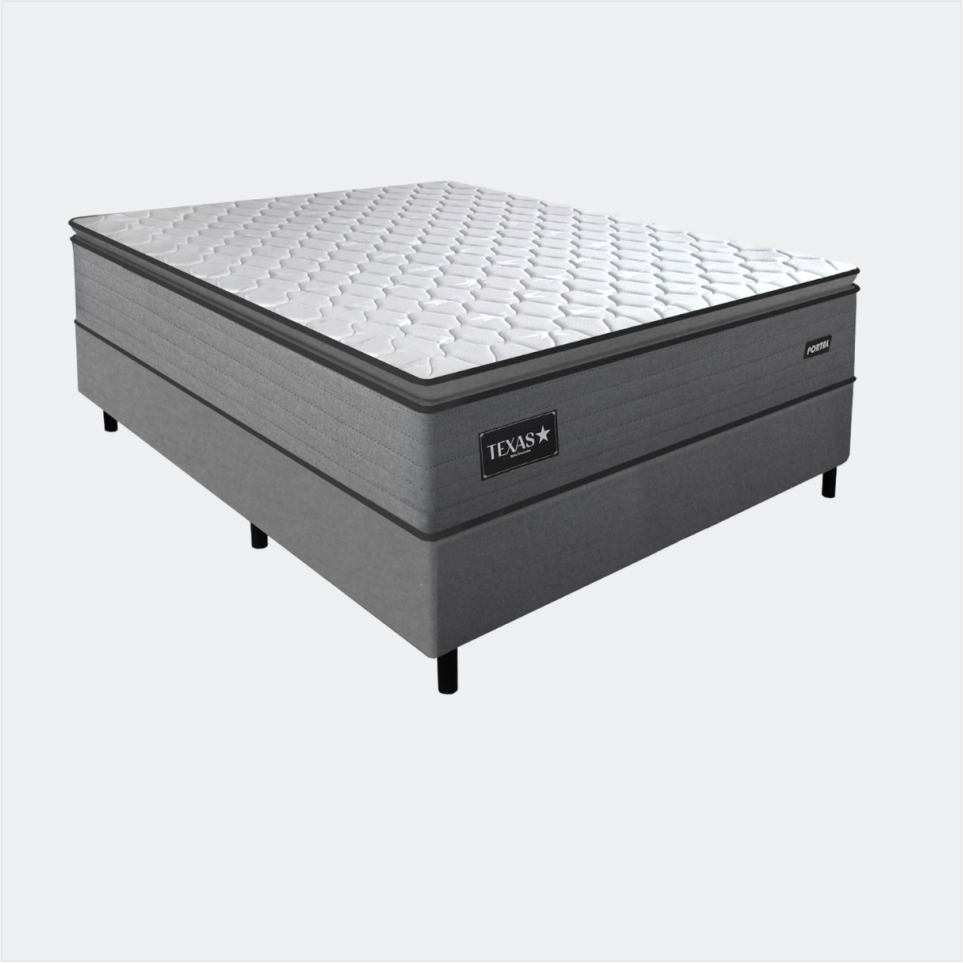 CONJUNTO CASAL COLCHÃO GAZIN TEXAS