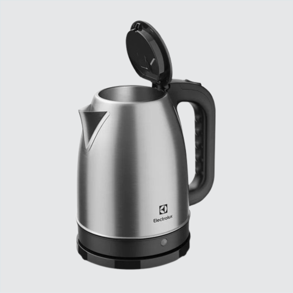 CHALEIRA ELÉTRICA ELECTROLUX 1,8L - 127vts - COR INOX PRETO - COM DESLIGAMENTO AUTOMÁTICO