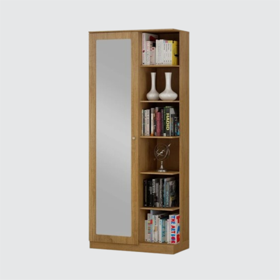 MULTIUSO JOÃO PESSOA COM ESPELHO cor cinamomo