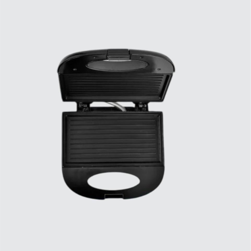 Sanduicheira e Grill Elétrico - Inox.