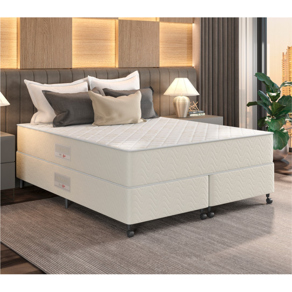 COLCHÃO E CONJ BOX 1