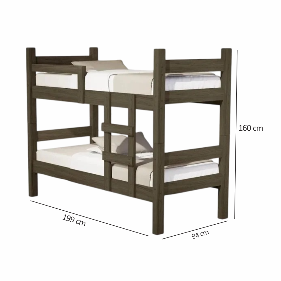 BELICHE LETICIA COR CASTANHO WOOD