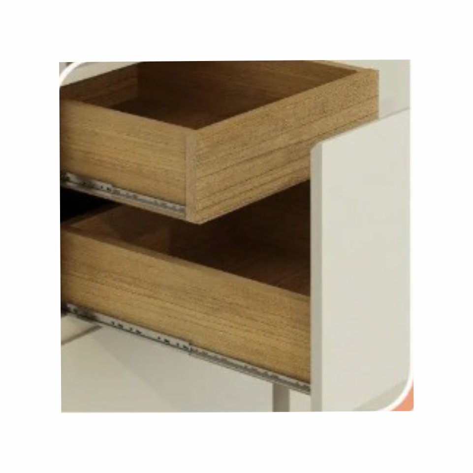 COZINHA DAKOTA 3,50M 6 PEÇAS CINAMOMO OFF WHITE