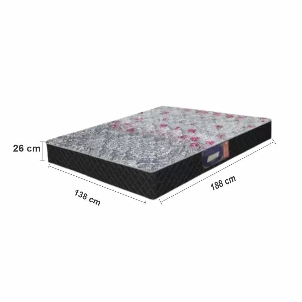 Colchão Casal Espuma Confort Luxo Firm.