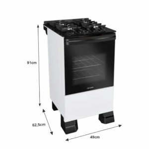 Fogão mfv-bf - 4 bocas acendimento automático - cor branco