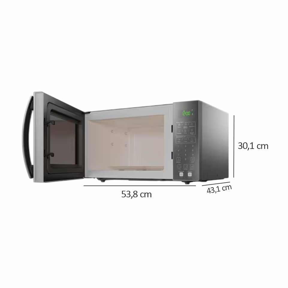 MICROONDAS 32 LITROS CONSUL INOX.